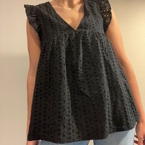 Babydoll detailed top